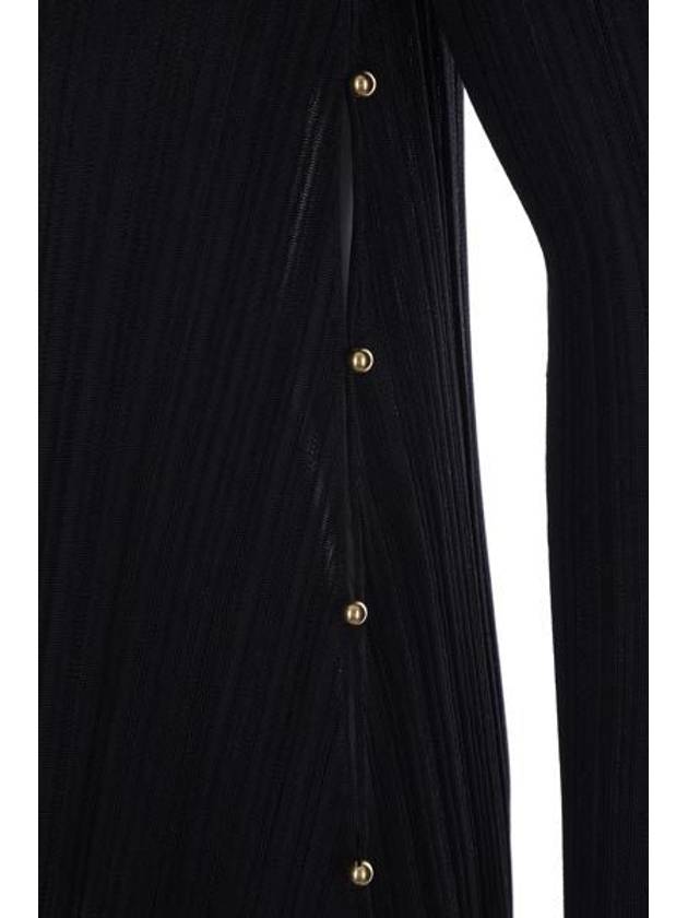 pleated midi dress 716861V2I601000 B0710233481 - BOTTEGA VENETA - BALAAN 3