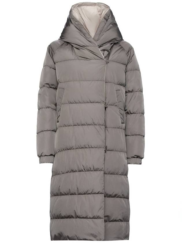 Sveba Reversible Hooded Padding Grey - MAX MARA - BALAAN 10