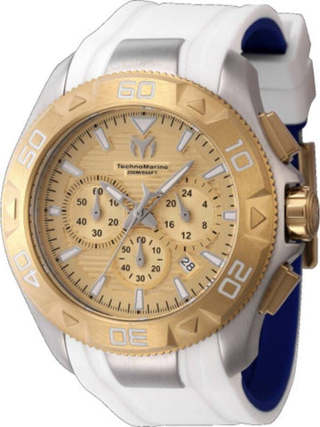 Technomarine UF6 Chronograph Quartz Gold Dial Men's Watch TM-622006 - TECHNOMARINE - BALAAN 1