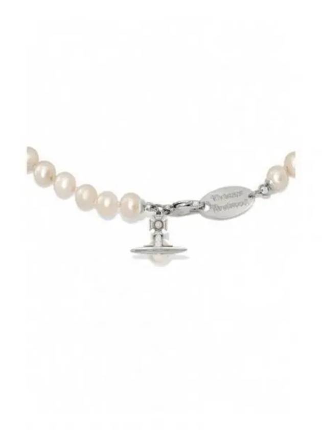 Simonetta Pearl Necklace Silver - VIVIENNE WESTWOOD - BALAAN 2