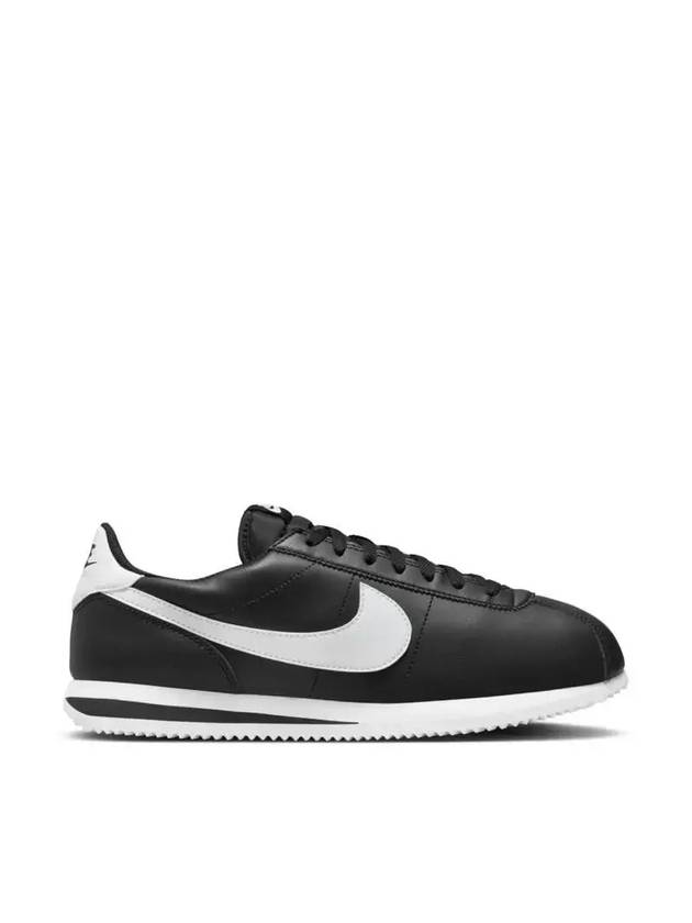 Cortez Low Top Sneakers White Black - NIKE - BALAAN 1