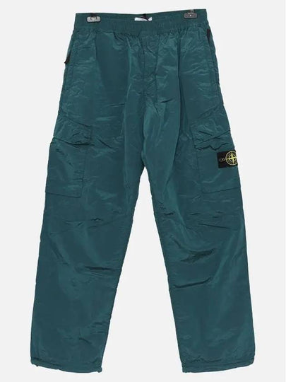 Nylon Metal Econyl Regenerated Cargo Straight Pants Blue - STONE ISLAND - BALAAN 2