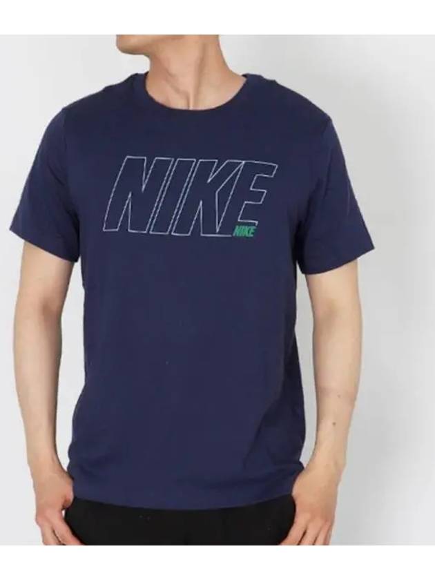 Short sleeve tee dry fit graphic training DM6256 410 Domestic product GQN123022002030 - NIKE - BALAAN 1