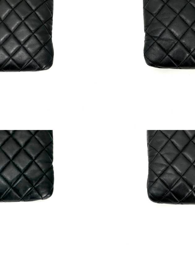 Lambskin Boy Clutch Large - CHANEL - BALAAN 6