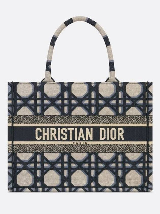 Book Tote Medium Macrocannage Tote Bag - DIOR - BALAAN 2