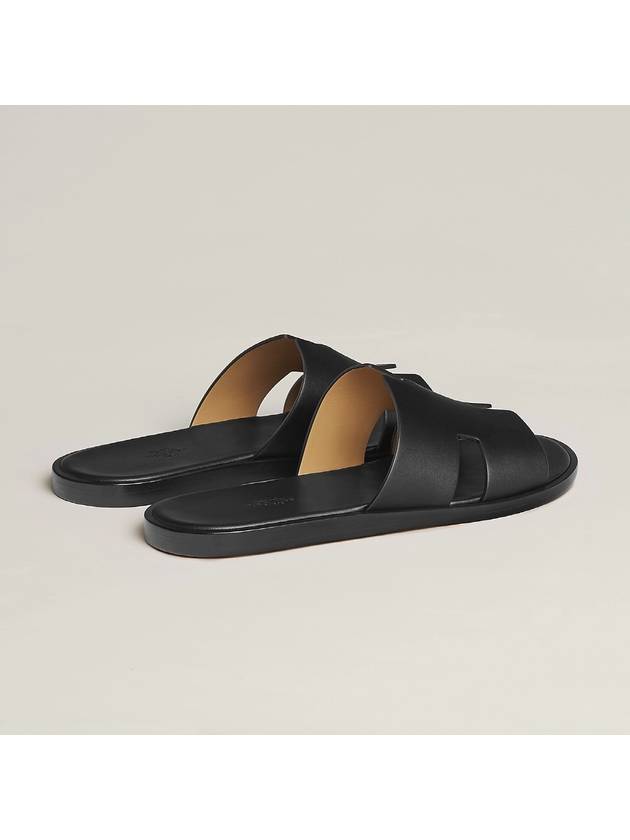 Izmir Sandal Calfskin & Noir - HERMES - BALAAN 5