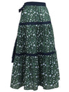 Merlet Forest Floral Wrap Skirt - MERLETTE - BALAAN 2