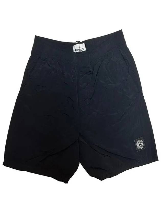 Nylon Metal Econyl Swim Shorts Black - STONE ISLAND - BALAAN 4