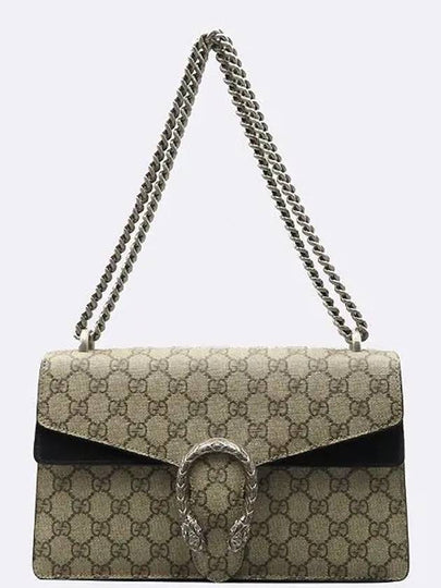 400249 GG Dionysus small silver chain shoulder bag - GUCCI - BALAAN 2