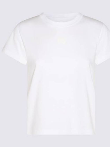 24FW Alexander Wang short sleeve t-shirt 4CC3241521 100 - ALEXANDER WANG - BALAAN 1