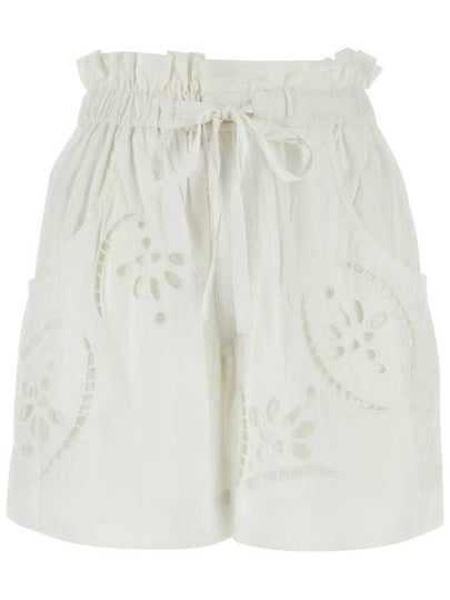 Short Pants SH0150FBB2G06I 20WH White - ISABEL MARANT - BALAAN 2