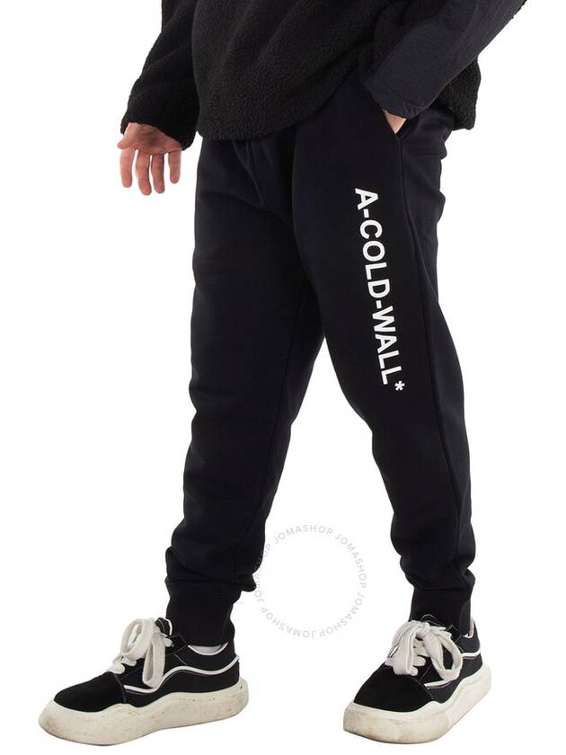 A Cold Wall Black Essentials Logo-Print Track Pants, Size Large - A-COLD-WALL - BALAAN 2