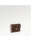 Rosalie Coin Purse Monogram Rose Ballerine - LOUIS VUITTON - BALAAN 3