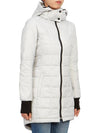 Ellison Hooded Padding Jacket White - CANADA GOOSE - BALAAN 5