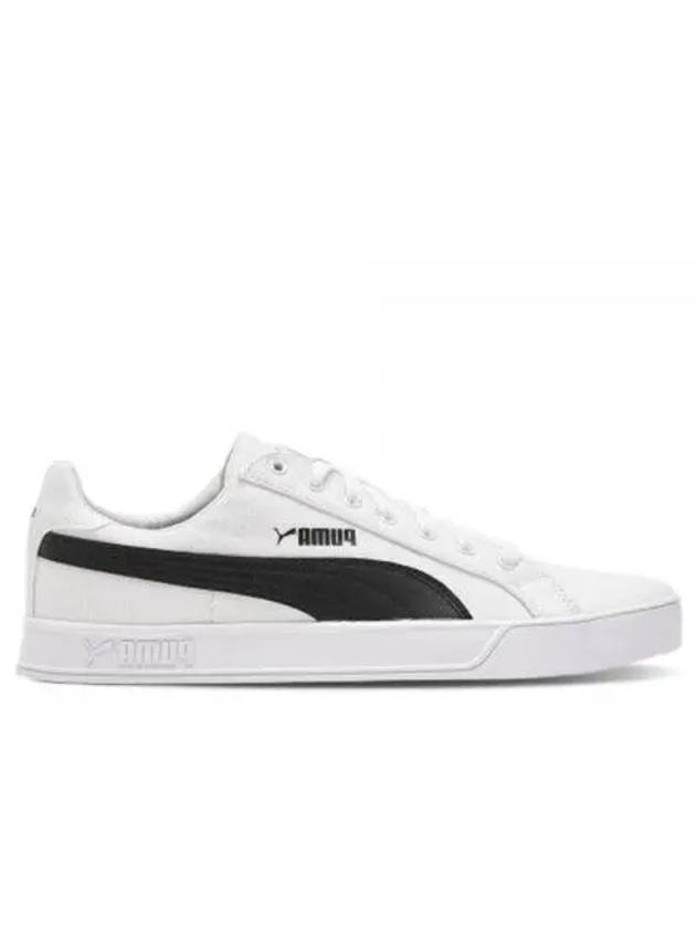 Smash Vulc Canvas Low-Top Sneakers Black White - PUMA - BALAAN 2