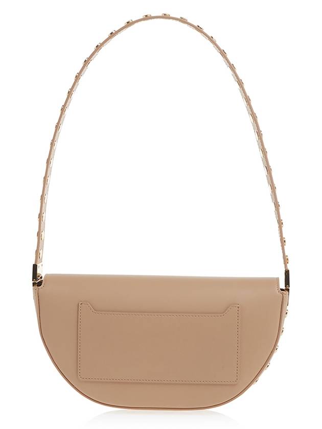 Olympia Small Leather Shoulder Bag Beige - BURBERRY - BALAAN 4