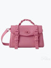 Women's Alexa Micro Classic Grain Mini Cross Bag Pink - MULBERRY - BALAAN 2