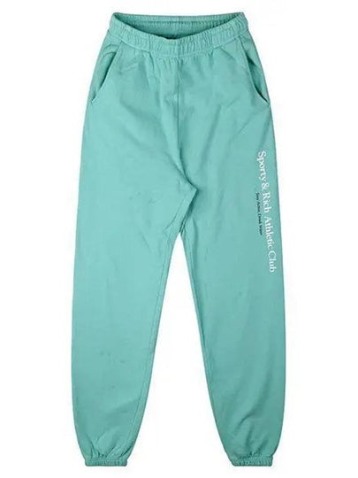 Athletic Club Track Pants Aqua White - SPORTY & RICH - BALAAN 2