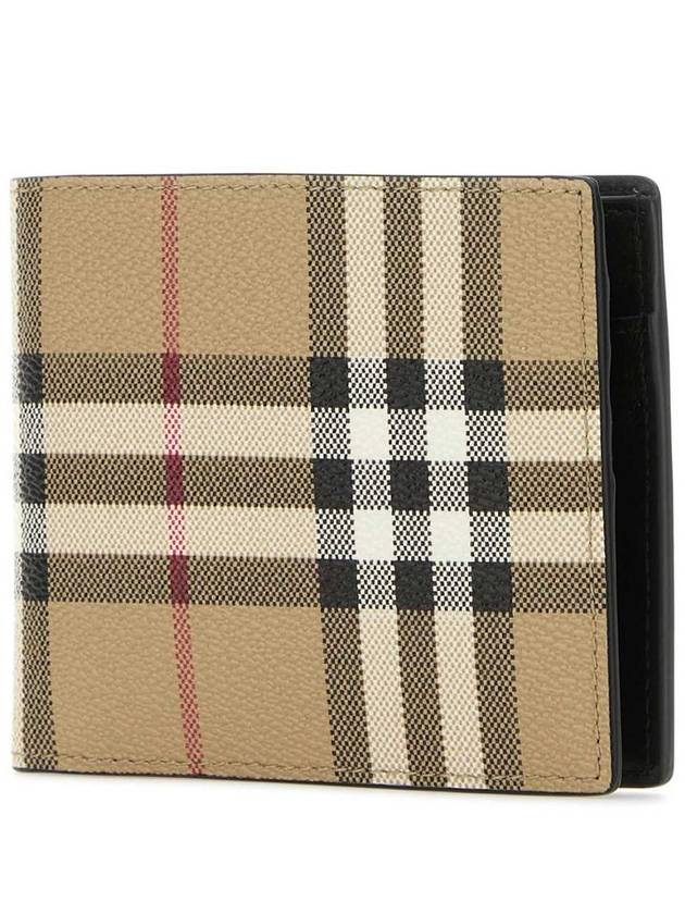 Vintage Check Coin Pocket Half Wallet Beige - BURBERRY - BALAAN 3