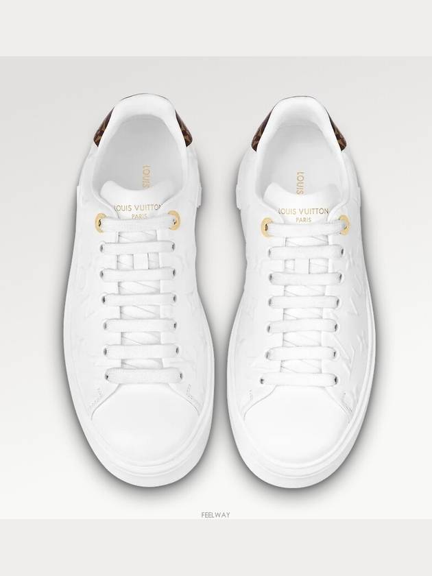 Time Out Low Top Sneakers White - LOUIS VUITTON - BALAAN 4