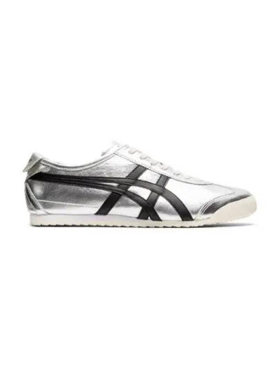 Mexico 66 Low Top Sneakers Black Pure Silver - ONITSUKA TIGER - BALAAN 2