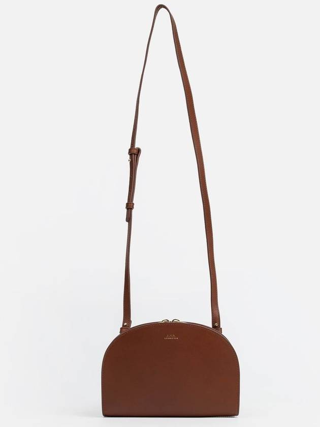 Demi Lune Half Moon Cross Bag Brown - A.P.C. - BALAAN 8