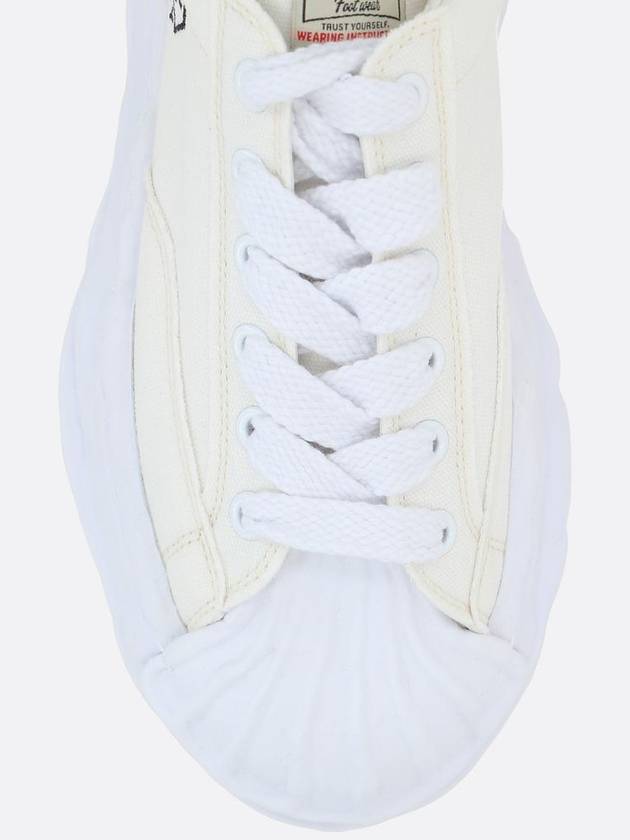 Blakey OG Sole Canvas Low Top Sneakers White - MAISON MIHARA YASUHIRO - BALAAN 5