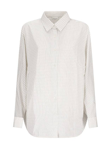 OVERSIZED CHECKED SHIRT - DRIES VAN NOTEN - BALAAN 1