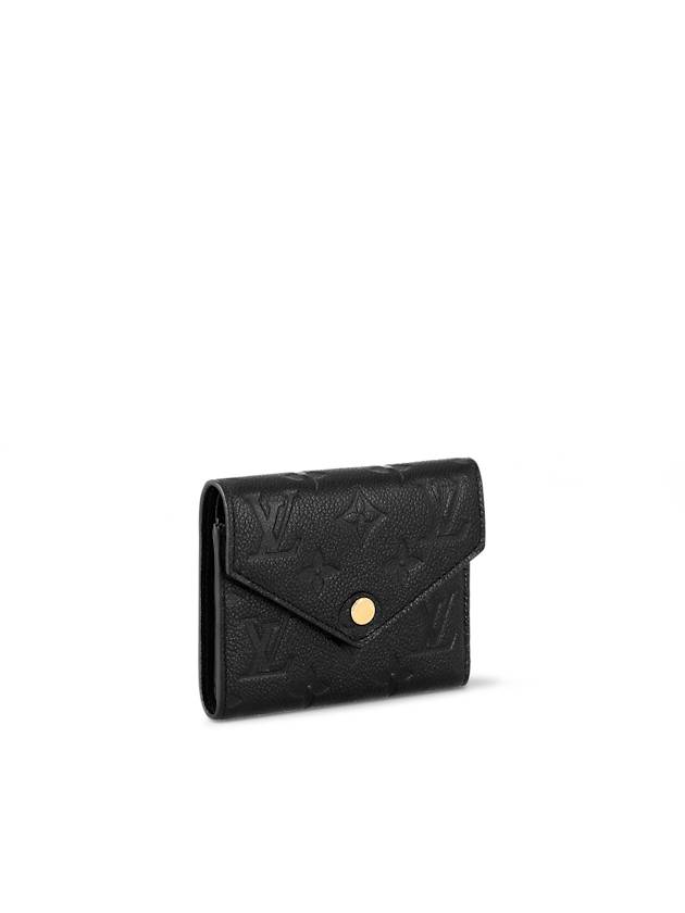 Victorine Wallet Monogram Empreinte Black - LOUIS VUITTON - BALAAN 4