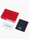 Gancini Card Wallet Ocean Blue - SALVATORE FERRAGAMO - BALAAN 4