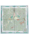 Voitures En Equilibre 45 Scarf Vert Amande - HERMES - BALAAN 3