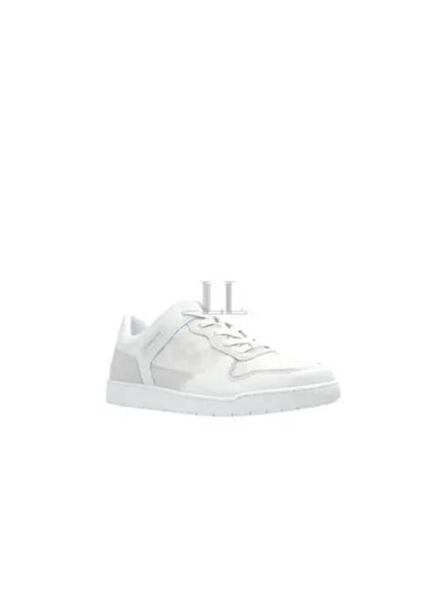 C201 Signature Canvas Low Top Sneakers White - COACH - BALAAN 2