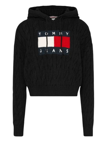 Sweater DW0DW16528 BDS Black - TOMMY HILFIGER - BALAAN 2