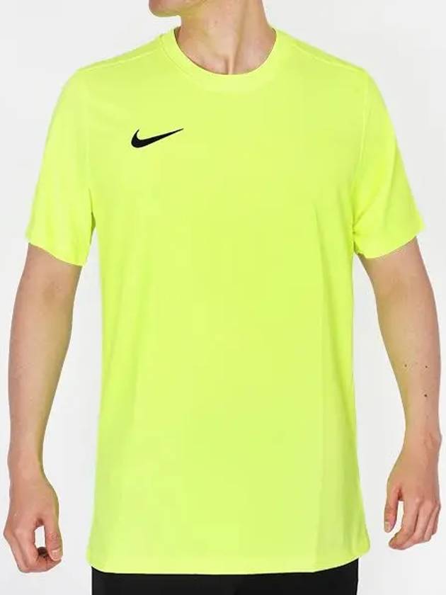 Dri Fit Park 7 Short Sleeve T-Shirt Yellow - NIKE - BALAAN 2