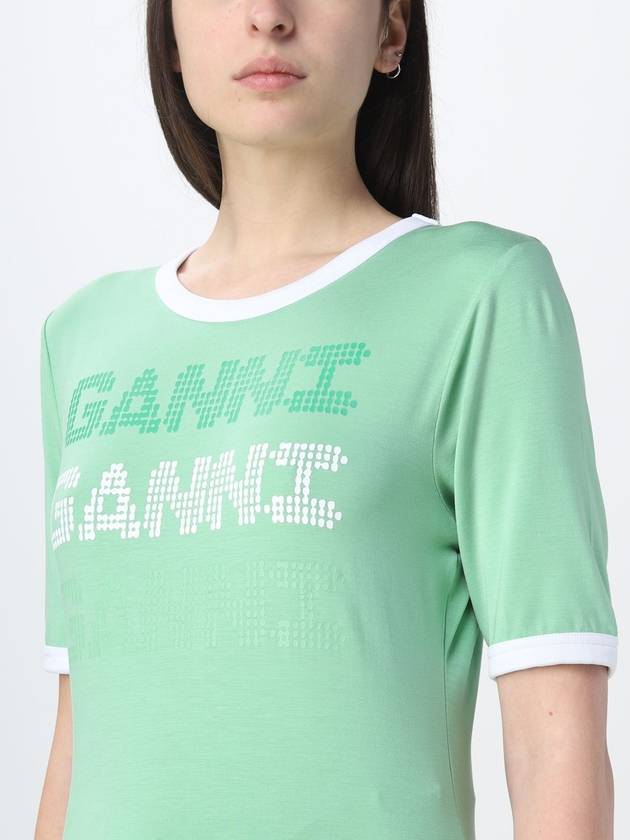 T-shirt Ganni in TENCEL&trade; Lyocell - GANNI - BALAAN 4