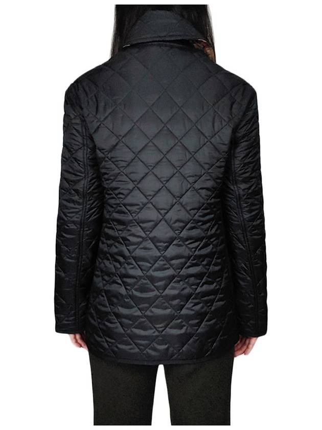 Dalry Quilted Jacket Black - BURBERRY - BALAAN 10