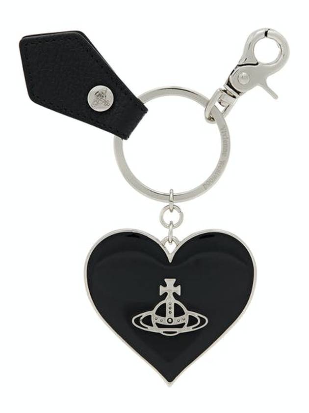 Jordan Mirror Heart Key Holder Black - VIVIENNE WESTWOOD - BALAAN 5