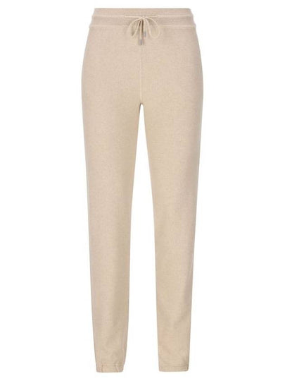 Merano Cashmere Track Pants Natural Melange - LORO PIANA - BALAAN 2