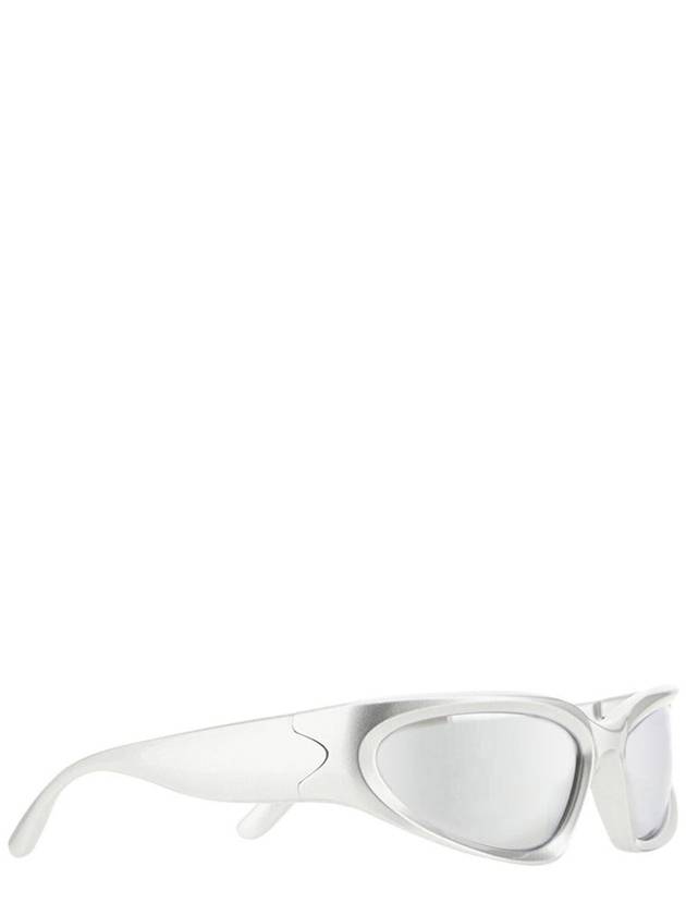 Eyewear Swift Oval Sunglasses Silver - BALENCIAGA - BALAAN 3