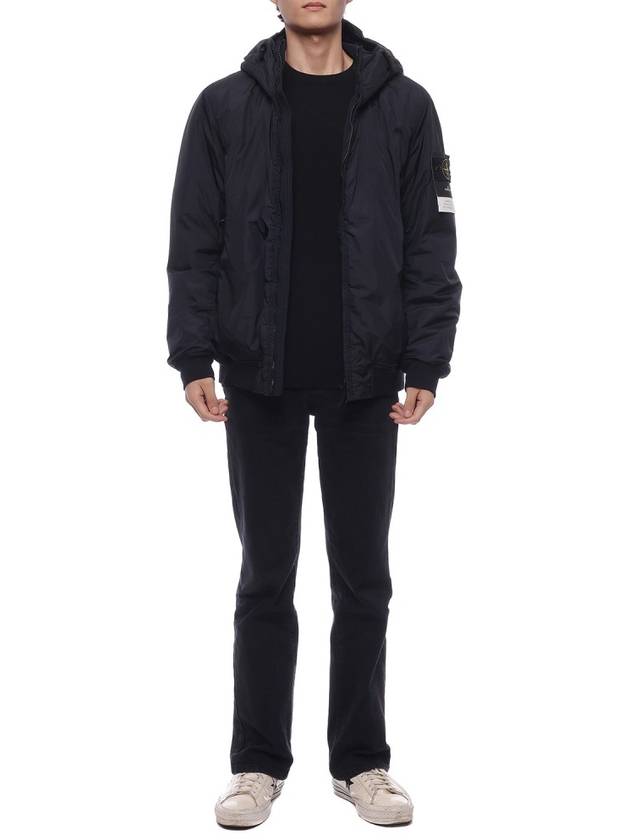 Crinkle Reps R NY Padding Navy - STONE ISLAND - BALAAN 4