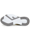 Flow FF Logo Low Top Sneakers Grey - FENDI - BALAAN 6