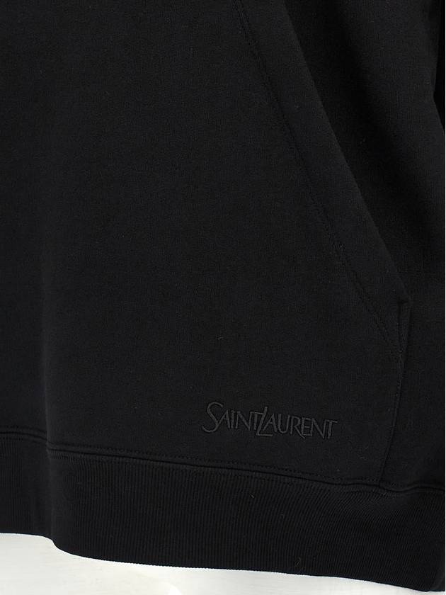 Saint Laurent Half Zip Hoodie - SAINT LAURENT - BALAAN 4