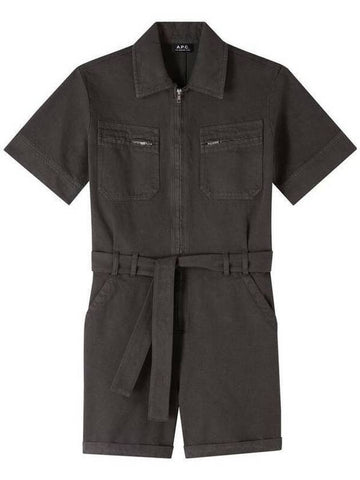 Hills Denim Jump Suit Grey - A.P.C. - BALAAN 1