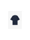 Bold Fox Head Patch Oversized Polo Shirt Navy - MAISON KITSUNE - BALAAN 2