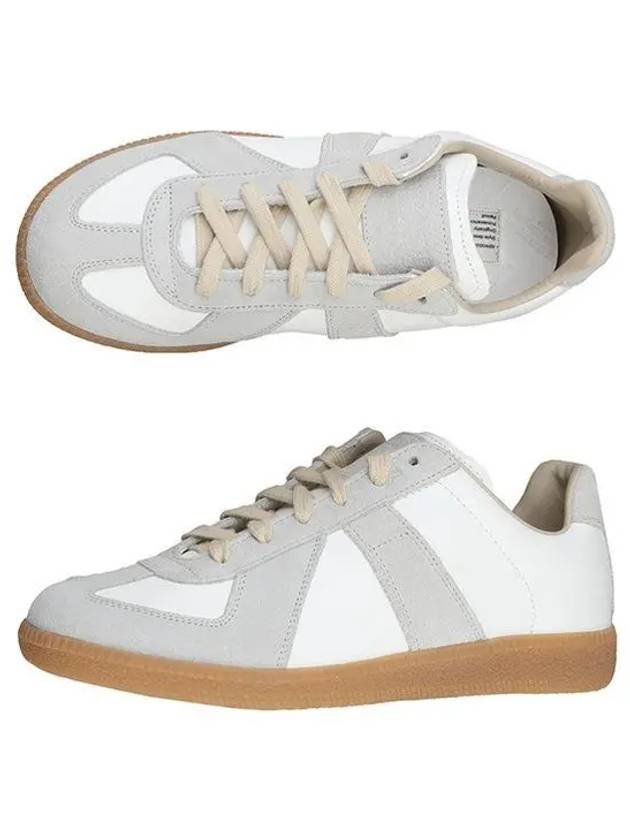 Replica Calfskin Low Top Sneakers White - MAISON MARGIELA - BALAAN 2