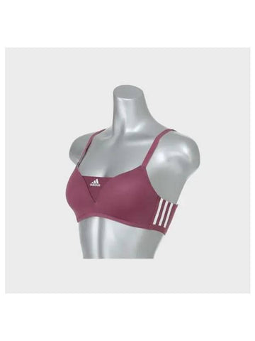 adidas UNDERWEAR 3 STRIPE Soft Band Bra B - ADIDAS - BALAAN 1