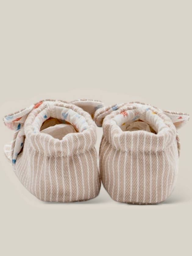 Baby baby shoes PASSE PASSE booties natural H1099319M - HERMES - BALAAN 5