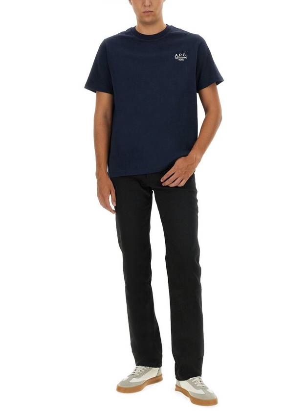 Standard Grand VPC Short Sleeve T-Shirt Navy - A.P.C. - BALAAN 3