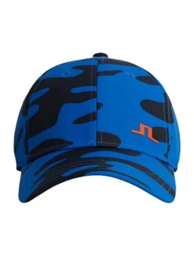 Jim Print Ball Cap Nautical Blue - J.LINDEBERG - BALAAN 2