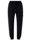 Cotton Fleece Cargo Truck Pants Black - STONE ISLAND - BALAAN 2